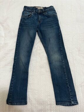 Levi's 511 Boys Slim Dark Blue Jeans Sz 10 Reg 25 x 26 School Clothes